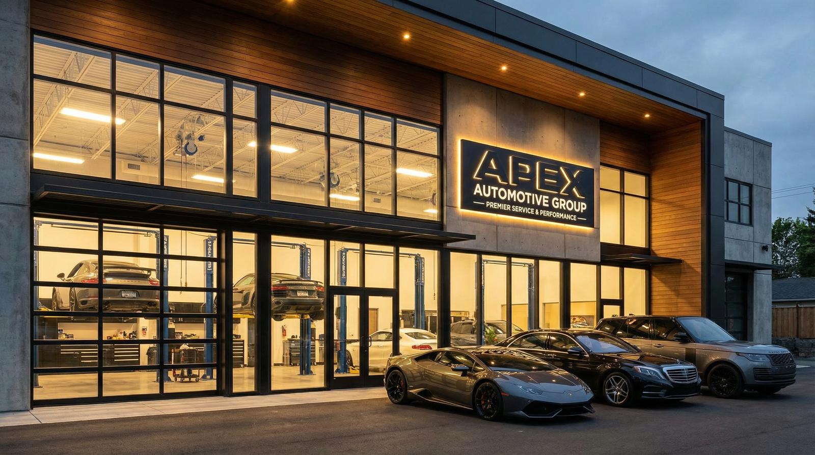 萝莉岛修车改装公司门店